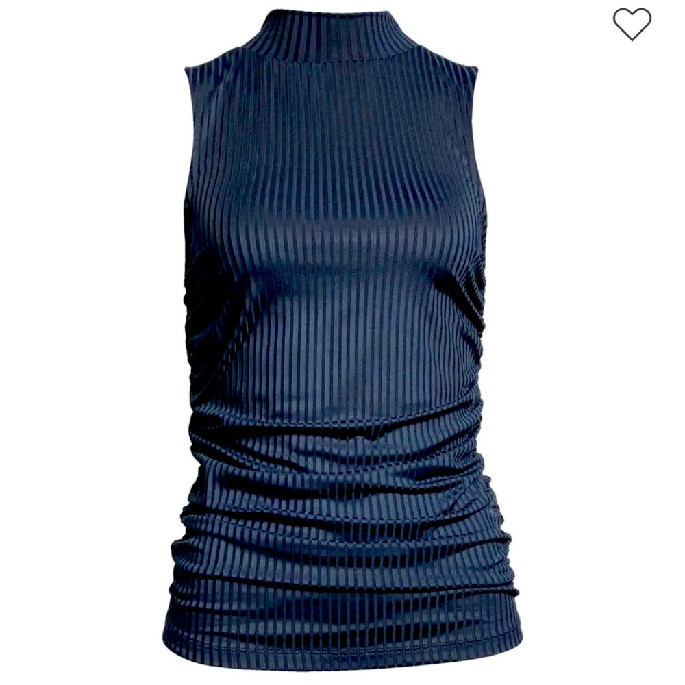 Veronica Beard Mobler Ribbed Tank